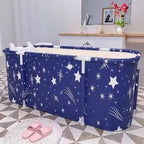 This Extra-Large Portable Folding Bathtub Is Perfect for Adults